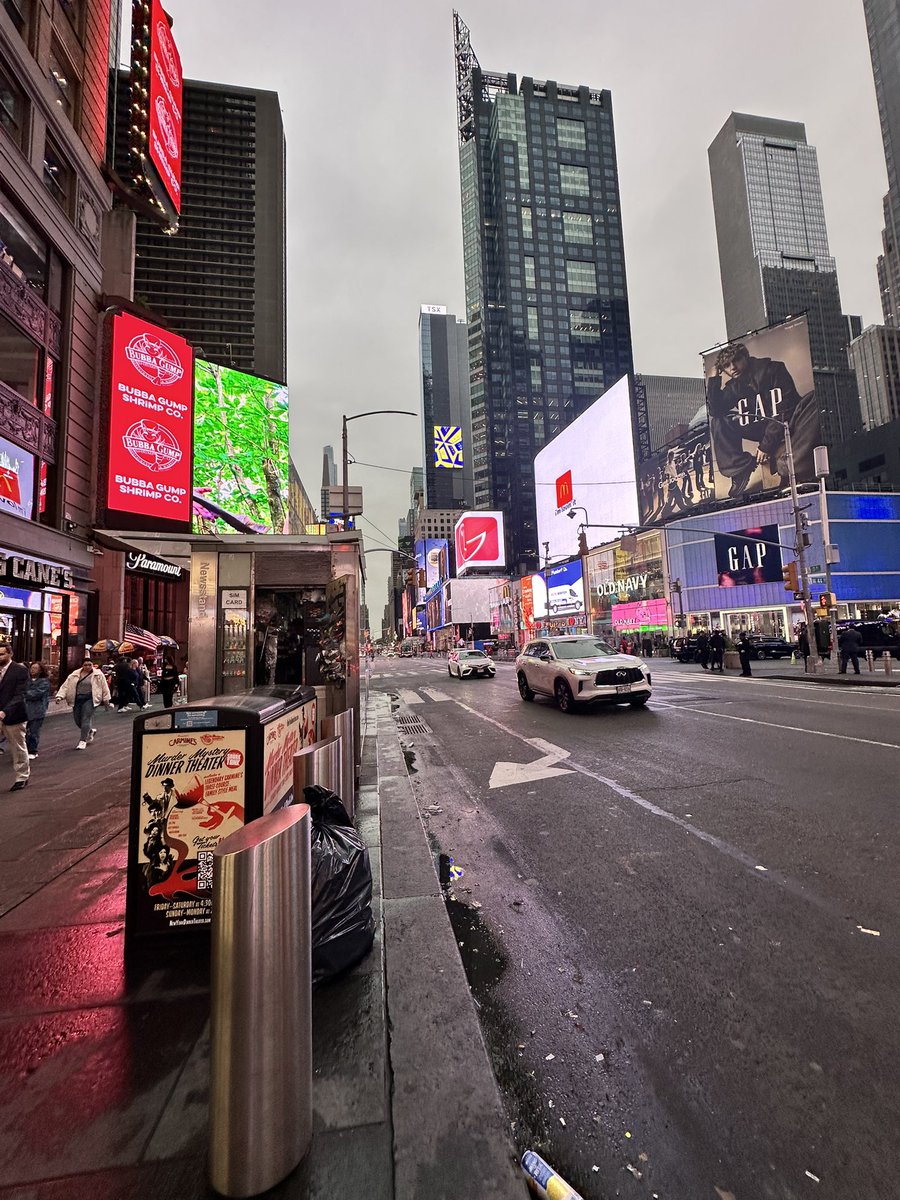 Join me in praying for Times Square today as Pro-Palestinian protests are expected for later today.