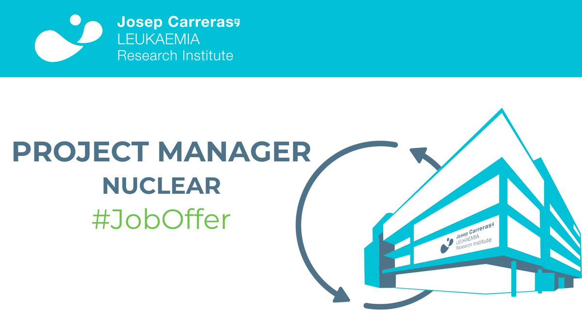 Josep Carreras Leukaemia Research Institute (IJC) (@carrerasijc) on Twitter photo #JobOffer 🔎
Exciting opportunity to join the new #MSCA-DN #NUCLEAR 🧬 led by <a href="/MarcusBuschbeck/">Marcus Buschbeck and Lab</a> as Project Manager!
If you have a background in Life Science and EU Project Management, apply now 👇
…-josep-carreras-ijc.jobs.personio.com/job/1703031?la…
<a href="/MSCActions/">Marie Skłodowska-Curie Actions</a> #ProjectManager #JobOffer 🔎
Exciting opportunity to join the new #MSCA-DN #NUCLEAR 🧬 led by <a href="/MarcusBuschbeck/">Marcus Buschbeck and Lab</a> as Project Manager!
If you have a background in Life Science and EU Project Management, apply now 👇
…-josep-carreras-ijc.jobs.personio.com/job/1703031?la…
<a href="/MSCActions/">Marie Skłodowska-Curie Actions</a> #ProjectManager