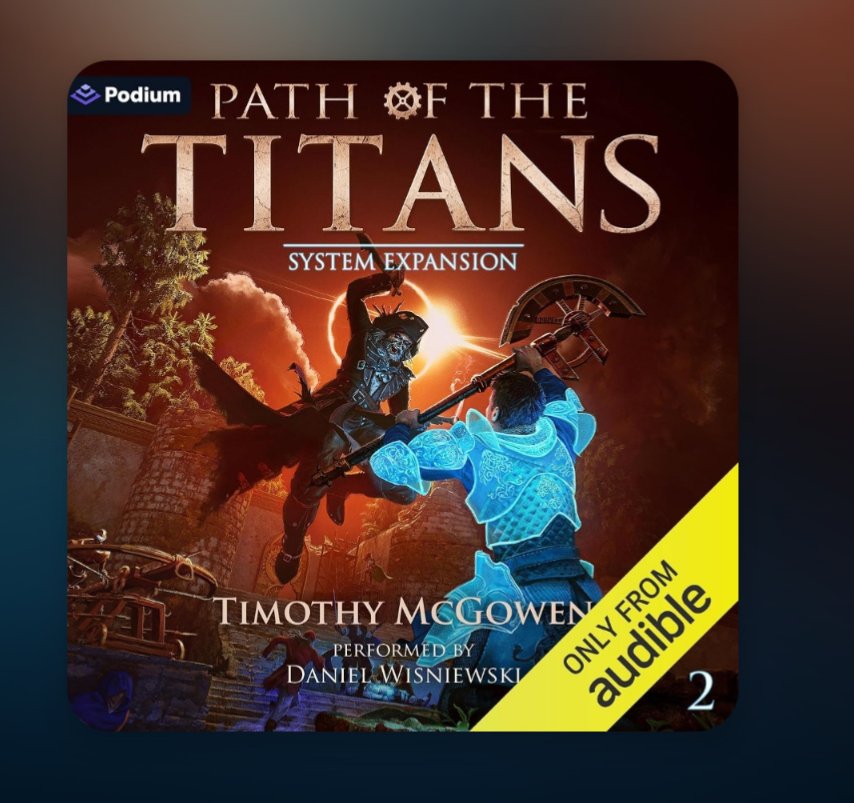 TO DEATH!! I just finished Path of the Titans 2 had me on the edge of my seat with its quick pace and non stop action. Can't wait for book 3 to hit audio! #LitRPG #audiobook  #book