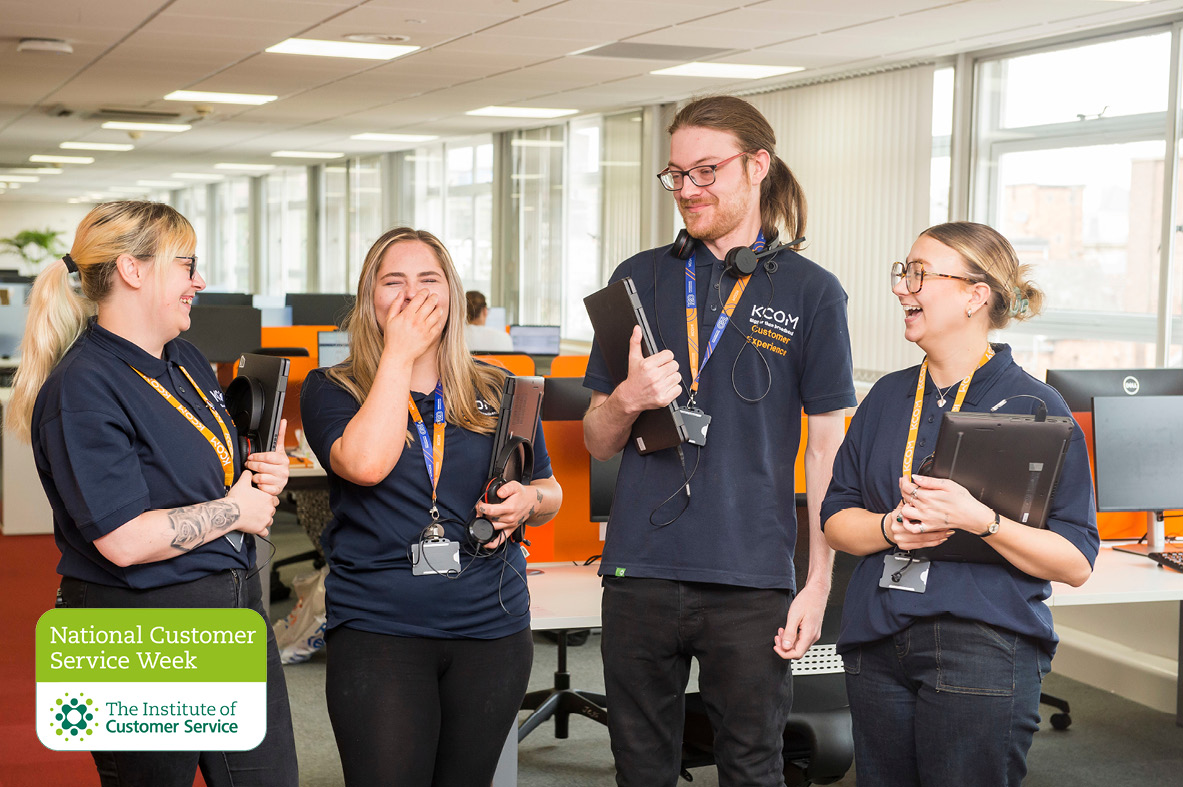 KCOM (@kcomhome) on Twitter photo We’re closing our National Customer Service Week by celebrating ‘Customer Service Recognition Day!’ 🎉 Today, we’re recognising the amazing work of our customer-facing teams, who go above and beyond to support you every day. <a href="/instituteofcs/">The Institute of Customer Service</a> #NCSW2024 #ServiceRecognition We’re closing our National Customer Service Week by celebrating ‘Customer Service Recognition Day!’ 🎉 Today, we’re recognising the amazing work of our customer-facing teams, who go above and beyond to support you every day. <a href="/instituteofcs/">The Institute of Customer Service</a> #NCSW2024 #ServiceRecognition