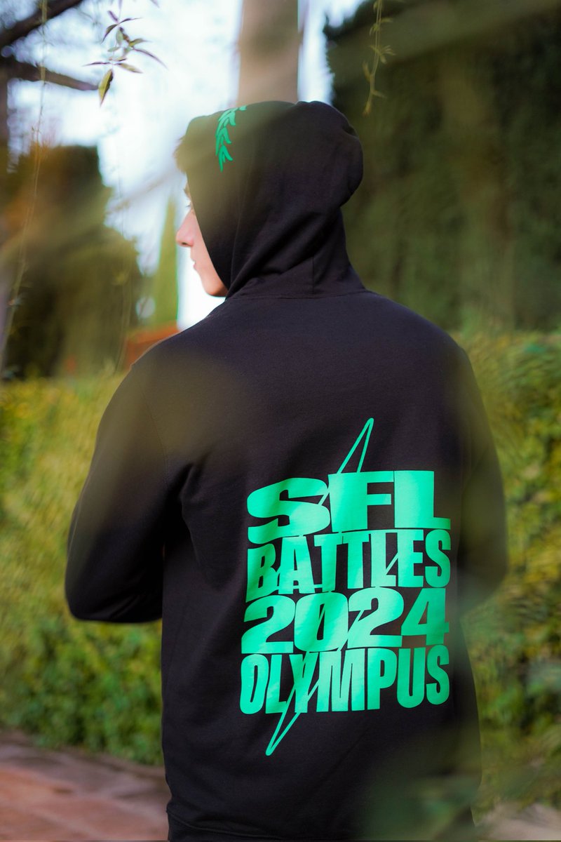 SFL_Battles's tweet photo. ¡DROP EXCLUSIVO - SUDADERAS SFL OLYMPUS! ⚡💚

Una única semana para pedir tu sudadera limitada

1. Primera tanda: 20€
2. Segunda tanda: 25€
3. Última tanda: 30€

Para la reserva, contactad con nosotros por DM

¡No te quedes sin la tuya! 👀

#SFLBattles 🧡 #BringTheGods 💚⚡ https://t.co/yapMZasYZY