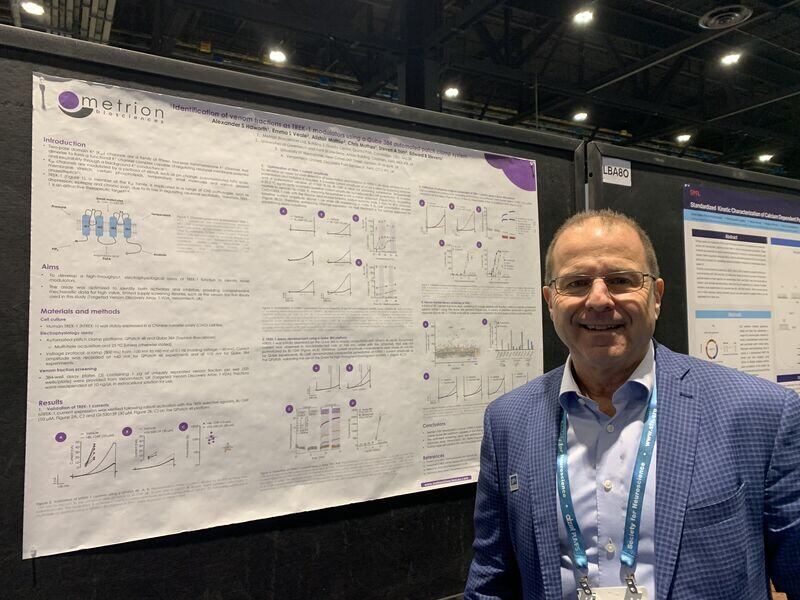 Metrion_Biosci's tweet photo. If you missed our poster 'Identification of venom fractions as TREK-1 modulators using Qube 384 automated patch clamp system' at Neuroscience let us know and we will send you a copy.

#drugdiscovery #ionchannels #neuroscience #cns https://t.co/f42iaKtS4F