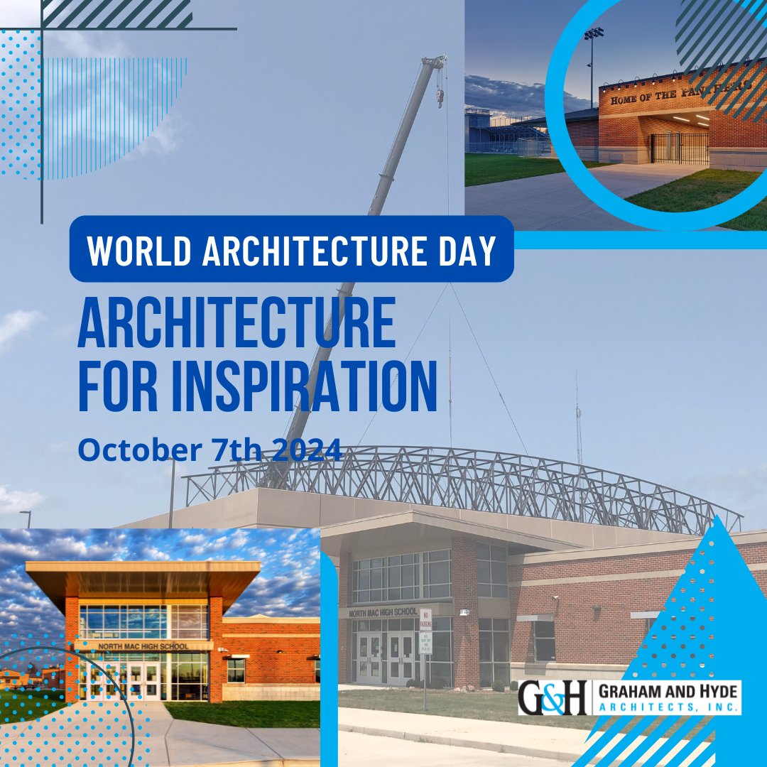 GandHArchitects's tweet image. Happy WORLD Architecture Day!! We're happy to have great dedicated designers at Graham & Hyde making client visions a reality.
#worldarchitecture #structuredesign #positivevibes
