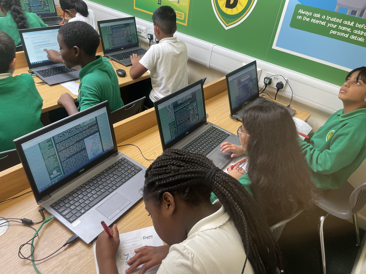 BeaumontYear5's tweet photo. In Computing, we are exploring how to recognise whether information we find online is true and accurate. #BeaumontComputing https://t.co/v1tLkrrZnv