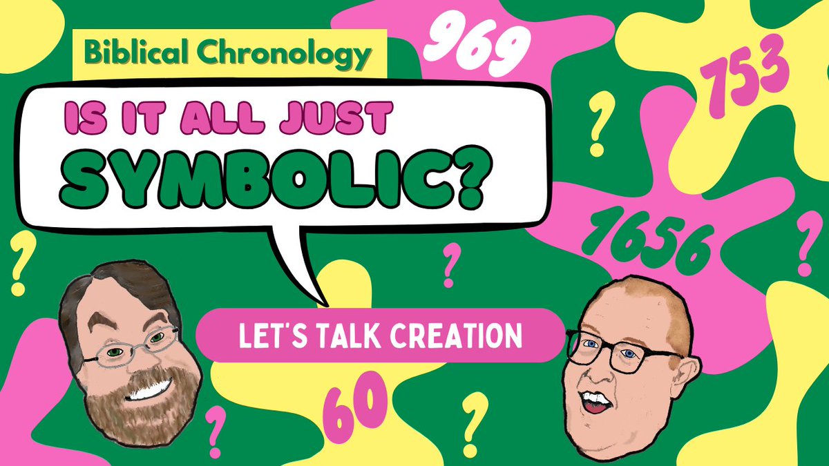 TalkCreation's tweet image. Paul and Todd are back with their biblical chronology series, exploring whether the numbers in Genesis 5 and 11 are just symbolic or have non-literal meanings. Scholars have proposed various explanations for the numbers. youtu.be/qZTMx210ARk