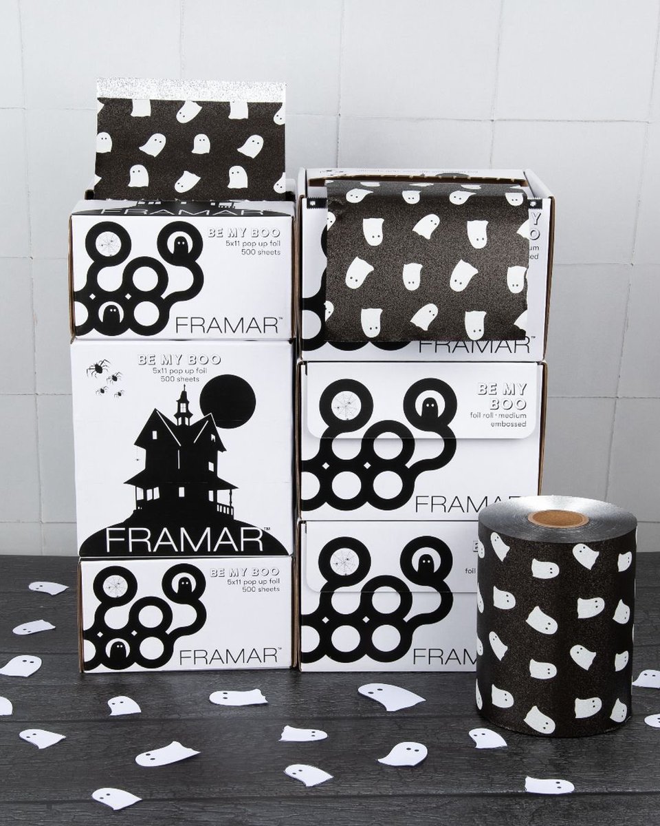 “If you see me in your dreams, I better be using #Framar foils 😤” — The 🆕 Be My Boo Collection is EXCLUSIVE at C&amp;S in the UK 🇬🇧👻