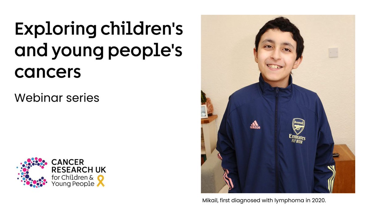 CRUKresearch's tweet image. 📢 Announcing the return of our webinar series exploring children's &amp;amp; young people's cancers across the research pipeline. 

Join us on 25 November at ⏰ 3–4:30pm (GMT) for the first webinar exploring therapeutic discovery research 👉 bit.ly/4gZmzAK

#ExploringCYPCancers