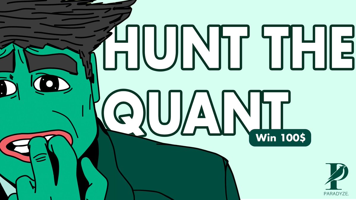 🚨 The HUNT THE QUANT race is on for our Vault holders!

We’re competing to win a massive 5M $QUNT airdrop for our holders from <a href="/InjectiveQuants/">Quants</a> 💰

Get all the details in our Discord to take part!