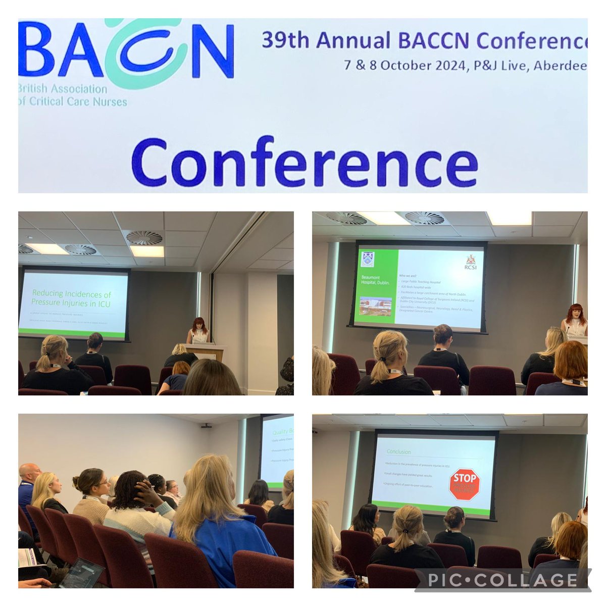 Beaumont ICU Nursing (@beaumonticu_rgn) on Twitter photo Sinead Whooley presenting โReducing Pressure Injuries in ICUโ at the BACCN conference in Aberdeen. Showcasing the hard work and commitment of her colleagues to provide high quality nursing care to our critically ill patients <a href="/BACCNUK/">BACCN ๐</a> <a href="/MagnetBeaumont/">BeaumonthospitalQ&I</a> <a href="/NdigginNiamh/">Niamh Shields</a> <a href="/Beaumont_ICU/">Beaumont_ICU</a> Sinead Whooley presenting โReducing Pressure Injuries in ICUโ at the BACCN conference in Aberdeen. Showcasing the hard work and commitment of her colleagues to provide high quality nursing care to our critically ill patients <a href="/BACCNUK/">BACCN ๐</a> <a href="/MagnetBeaumont/">BeaumonthospitalQ&I</a> <a href="/NdigginNiamh/">Niamh Shields</a> <a href="/Beaumont_ICU/">Beaumont_ICU</a>