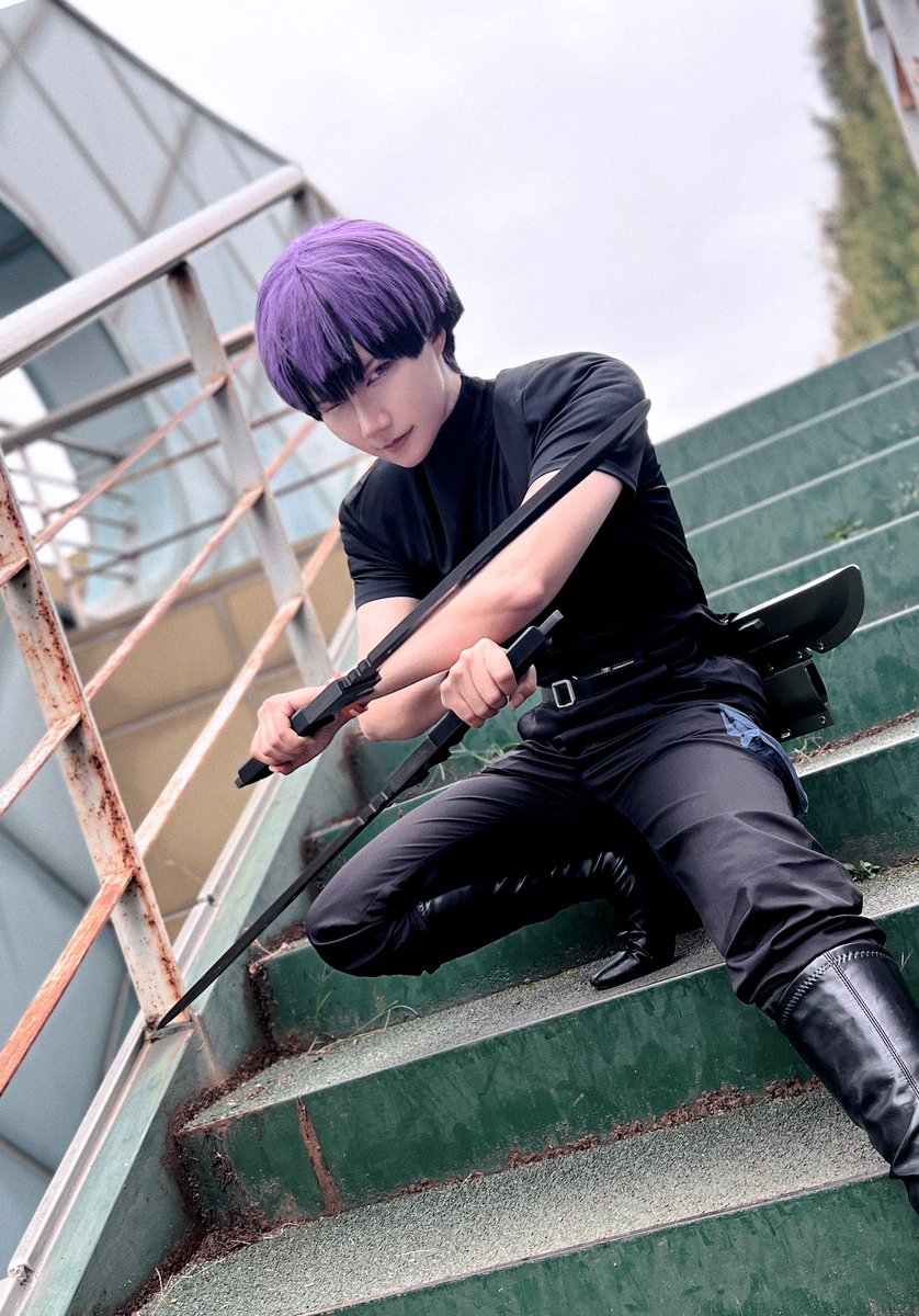 행사때 윤결님이 잠깐 빌려주신 호시나 무기로 찍었던 사진🙏✨