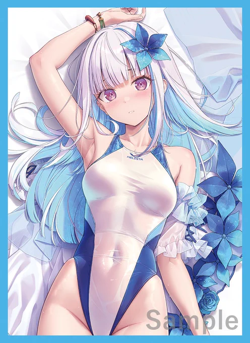 COMIC1☆25/エアコミ1 新作情報「リゼ」のスリーブとプレイマットになります。イラストはNABLACK様()になります! 