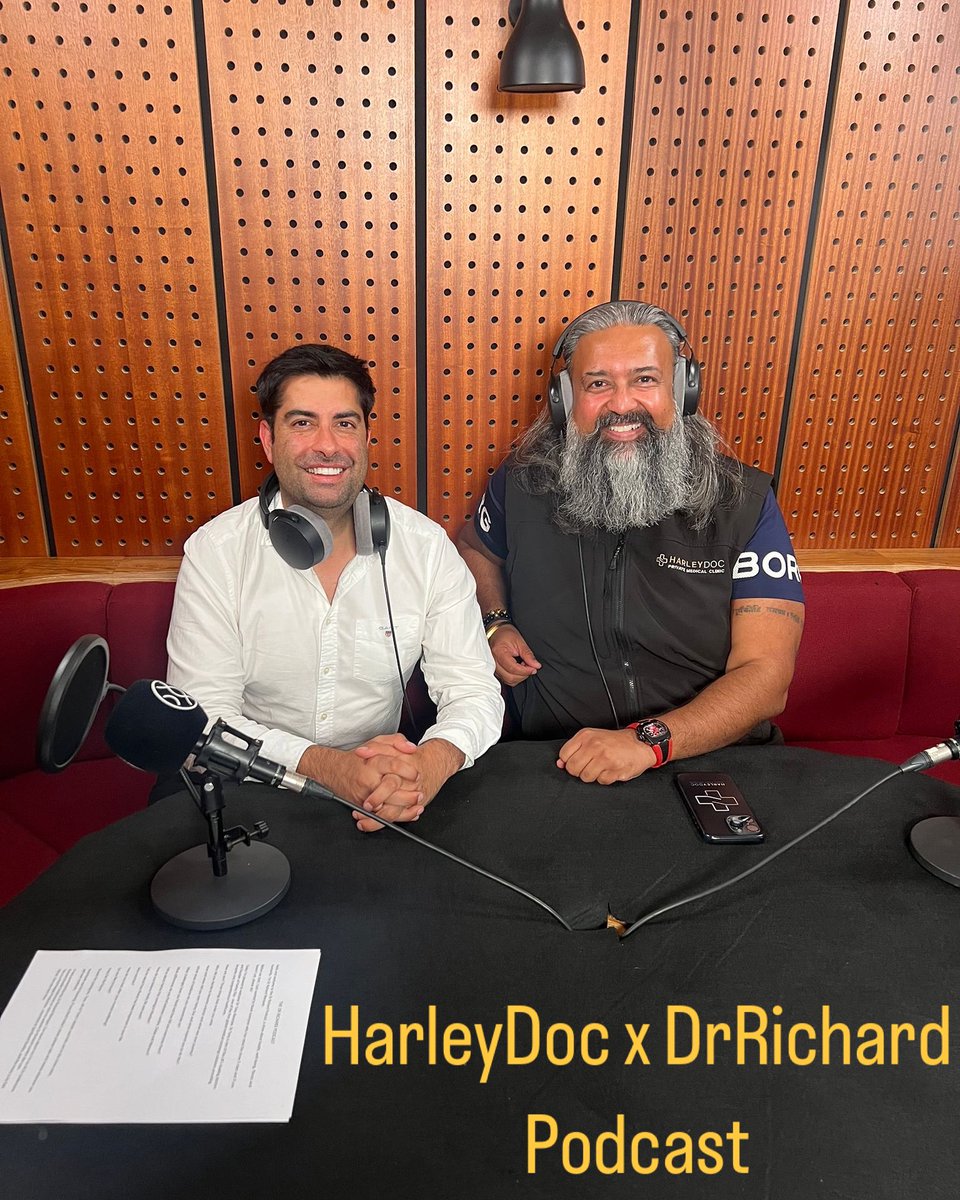 HarleyDocDubai's tweet photo. It was an honour to be asked to guest on Dr Richard’s Podcast - great chat about HarleyDoc, our journey to date and all things health, wellness &amp; longevity. 

https://t.co/joOWo1Pz3V

https://t.co/RuFu7jpd4S

#HarleyDoc #HealthTech #HarleyDocApp  #DrRichard #Podcast #Wellness https://t.co/OagTpN71t2