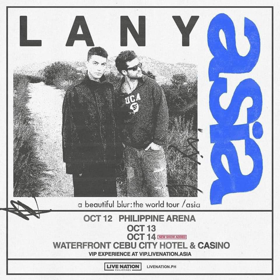 rapmonstuhhh's tweet photo. Selling for a friend!
WTS LF

LANY CONCERT TICKET
a beautiful blur: the world tour - Water Front Hotel &amp; Casino Cebu City
October 13, 2024
1- FLOOR STANDING RIGHT
DM ME!!!!!!

#LANY #LANYabeautifulblurPH #Cebu
#wtslany https://t.co/jhaAz5szKs
