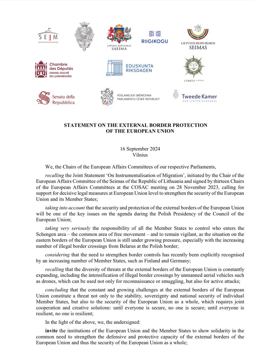 LT Seimas EU Affairs tweet media