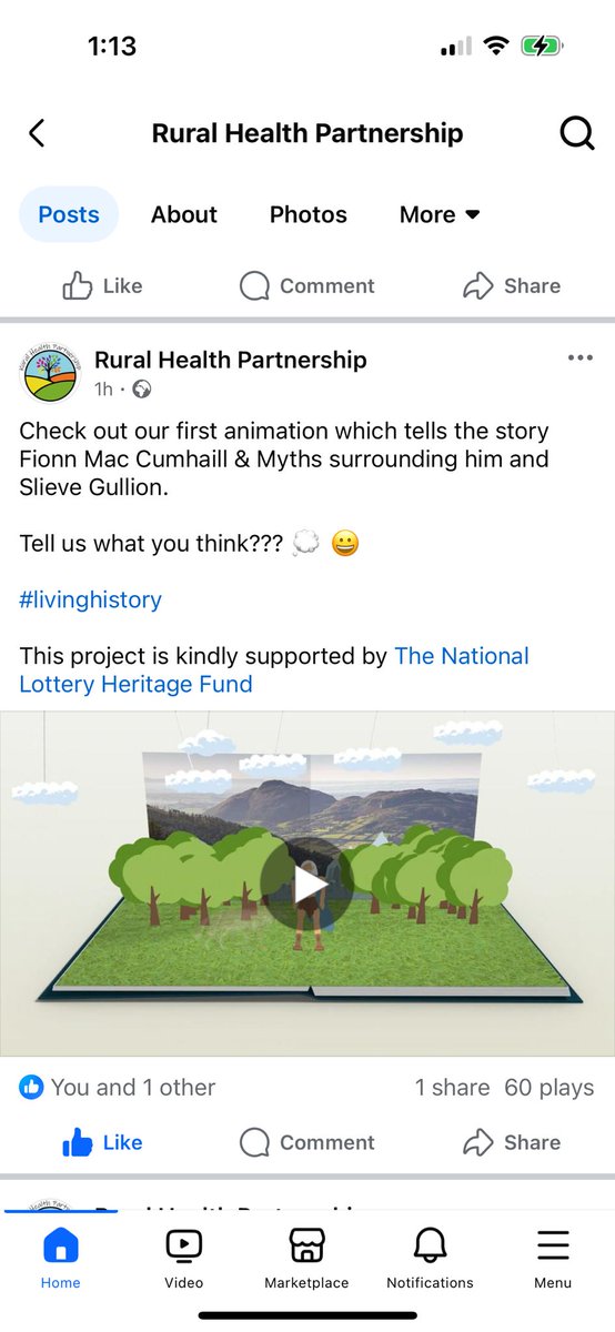 Check out our first animation which tells the story Fionn Mac Cumhail and the myths surrounding him and Slieve Gullion. 
Tell us what you think??? 💭 😀
#livinghistory 
This project is kindly supported by <a href="/HeritageFundNI/">The National Lottery Heritage Fund NI</a> <a href="/her/">にゃんにゃん</a>