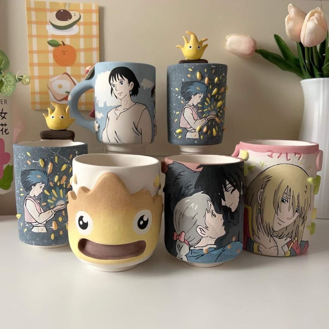 Howl's Moving Castle cups