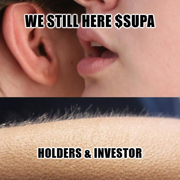HOLDING $SUPA STRONG