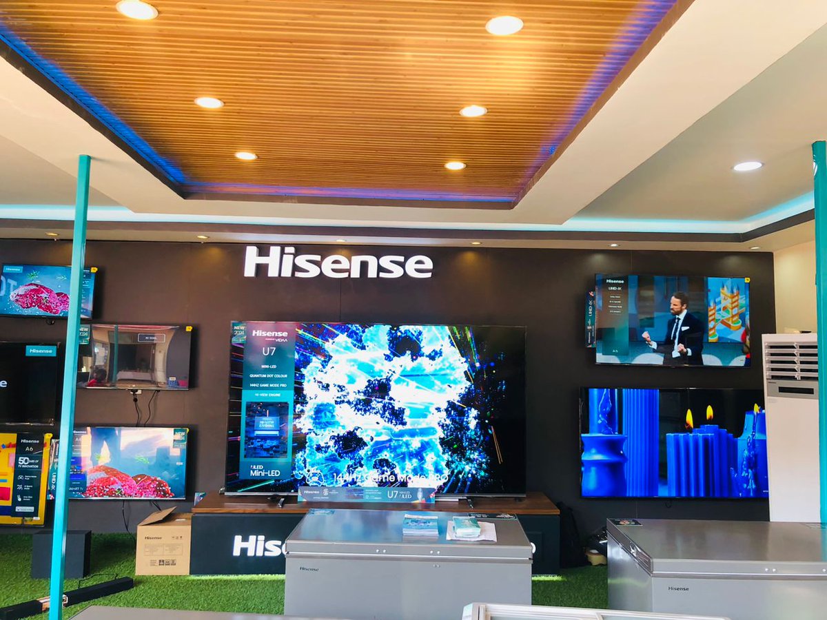 thekingsmanUG's tweet photo. 🚨Big savings, big performances
Get 40% off on Hisense products at the #UgTradeFair30
#GlobalNo2
#Hisenseug https://t.co/49axJtzioX