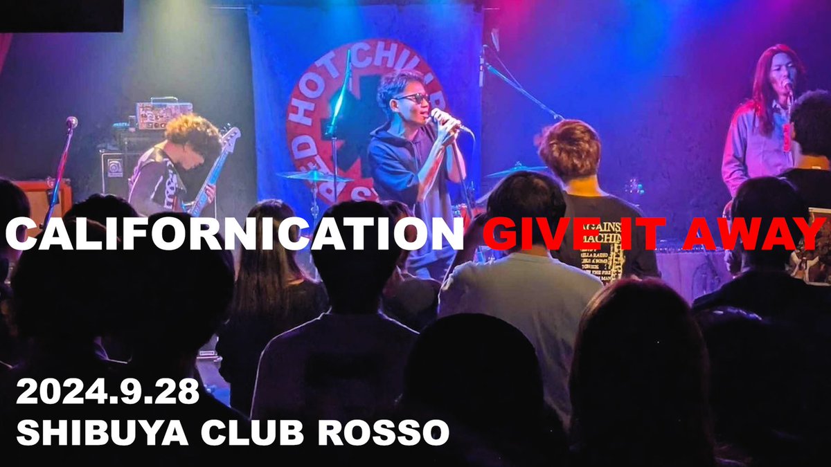 JapChili's tweet photo. 先週の渋谷ライブから、
Californication / Give it Away🔥🔥
最近は毎回この流れ！！

https://t.co/LokpF44RX4 https://t.co/3M7RwwzfSO