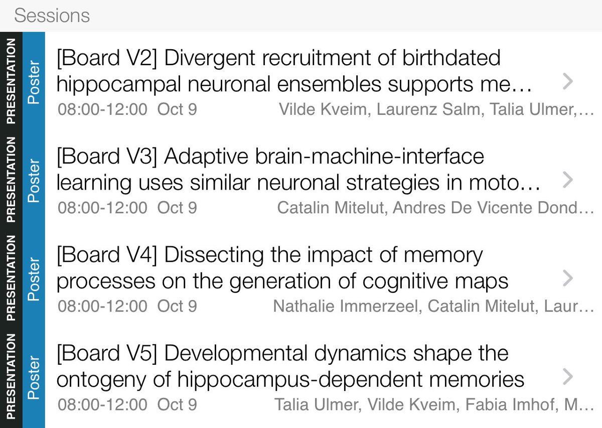 Flavio Donato (@flaviodonato82) on Twitter photo The Donato Lab is at #SfN2024! Come by on Wednesday morning to see what we’ve been up to and discuss all things learning, memory, and development.
<a href="/VildeKveim/">Vilde Kveim</a> will present her latest results on how parallel encoding of multiple memory traces in developmentally defined neuronal The Donato Lab is at #SfN2024! Come by on Wednesday morning to see what we’ve been up to and discuss all things learning, memory, and development.
<a href="/VildeKveim/">Vilde Kveim</a> will present her latest results on how parallel encoding of multiple memory traces in developmentally defined neuronal
