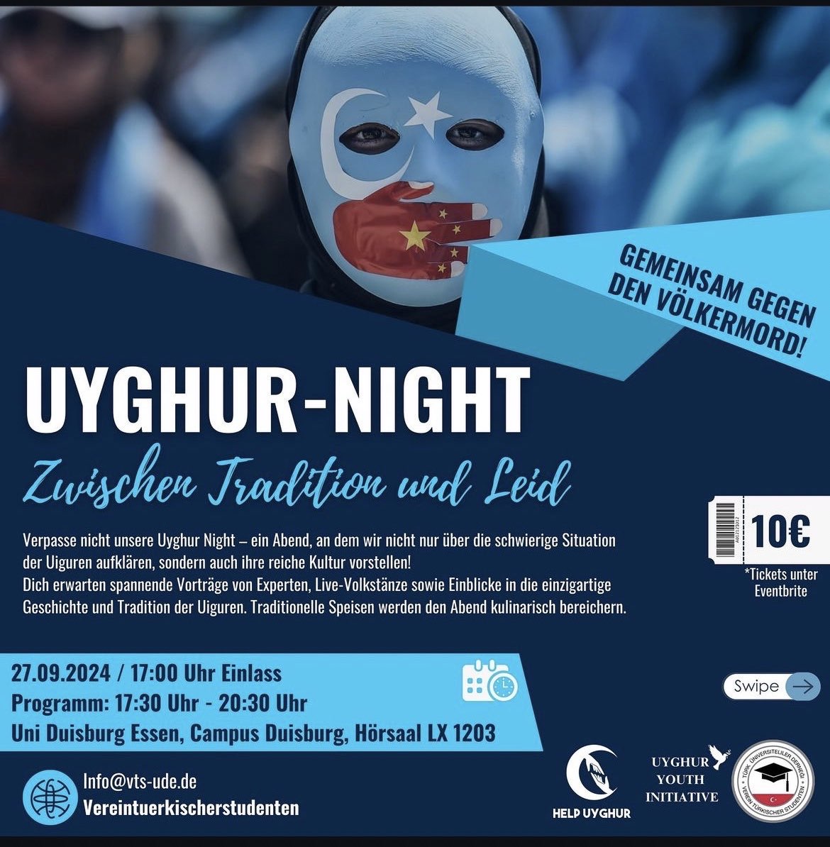 Remote Xuar (@remote_xuar) on Twitter photo Raising awareness about the difficult situation of the #Uyghurs while also showcasing their rich culture — that was Uyghur Night 🌙 organized on 27 Sept at <a href="/unidue/">Uni Duisburg-Essen @unidue.bsky.social</a>, where <a href="/rune_s_r/">Rune Steenberg</a> was an invited speaker 🗣️
<a href="/UyghurYouthDE/">Uyghur Youth Initiative</a>
<a href="/turkunid/">TürkÜniD</a> Raising awareness about the difficult situation of the #Uyghurs while also showcasing their rich culture — that was Uyghur Night 🌙 organized on 27 Sept at <a href="/unidue/">Uni Duisburg-Essen @unidue.bsky.social</a>, where <a href="/rune_s_r/">Rune Steenberg</a> was an invited speaker 🗣️
<a href="/UyghurYouthDE/">Uyghur Youth Initiative</a>
<a href="/turkunid/">TürkÜniD</a>