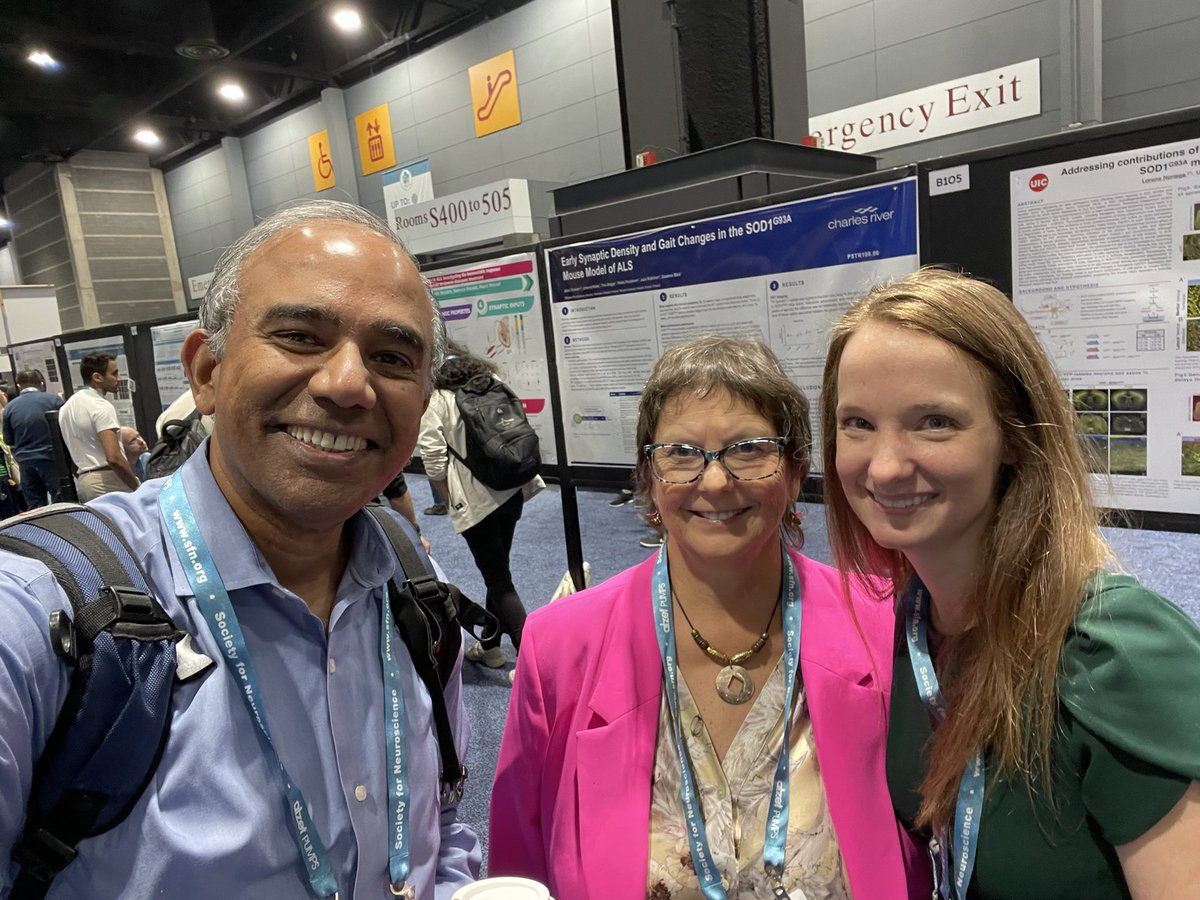 USF Health and Byrd Investigators at the poster session in the Society for Neuroscience 2024 meeting in Chicago. About 30,000 attendees gathered here for amazing talks and poster presentations.