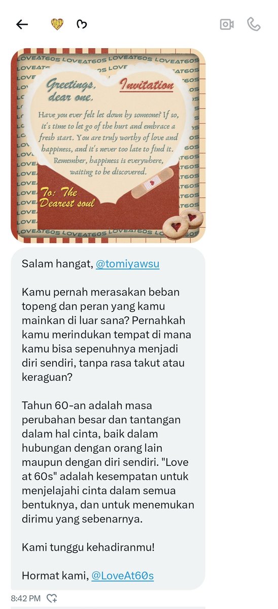 Hai haii, yang mau kembali ke suasana jaman duluu boleh cek-cek merekaa! <a href="/LoveAt60s/">ᡣ𐭩</a>