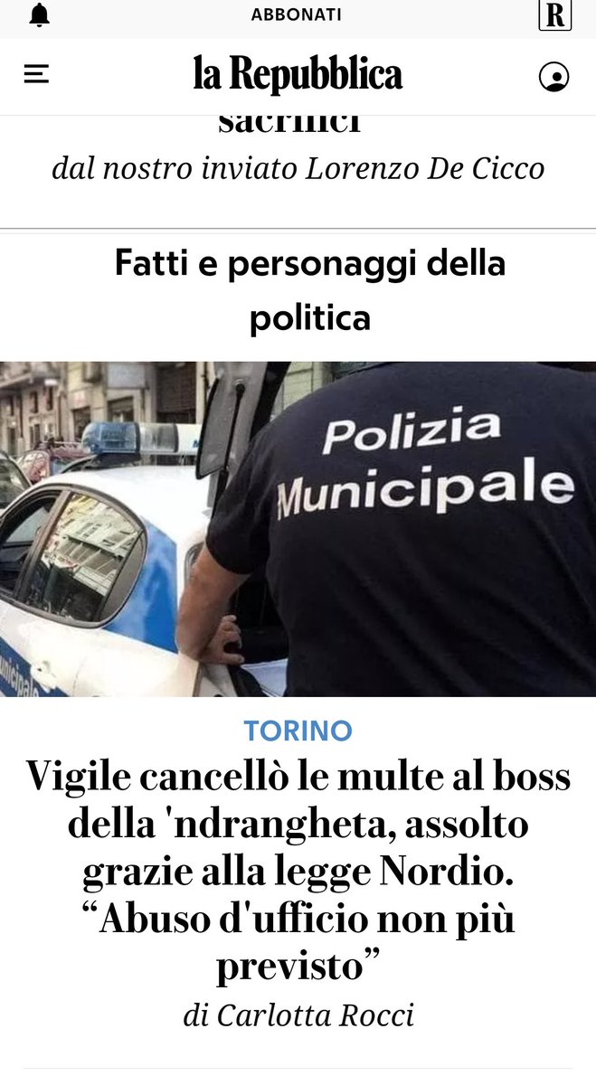 baffi_francesco's tweet photo. La legge dell'alcolizzato ministro Spritzone Nordio comincia a dare i suoi frutti.
#Governo_di_merde https://t.co/LBz9nYuYB6