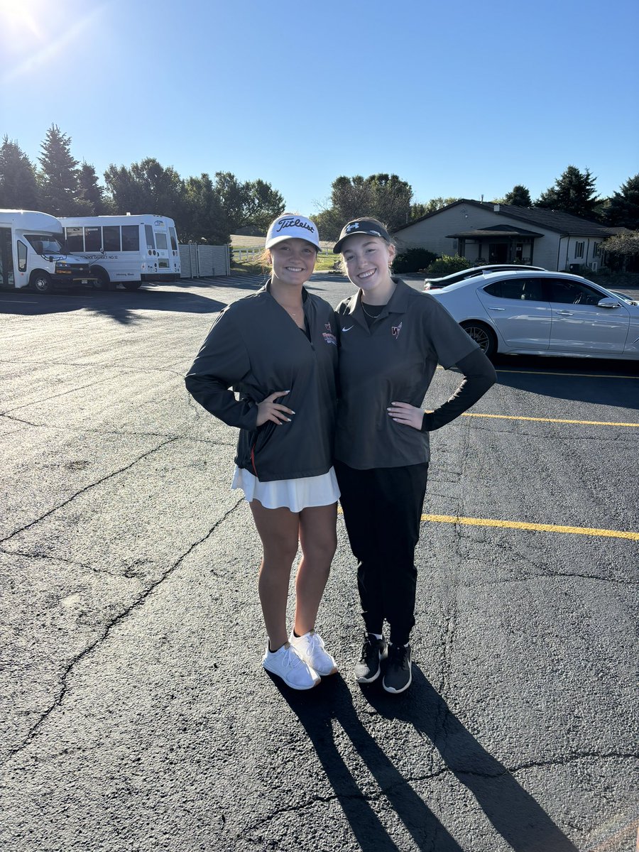 These two are ready for Sectionals! <a href="/BagoAD/">Winnebago Athletics</a> <a href="/bagogolf/">Winnebago Golf Teams</a>