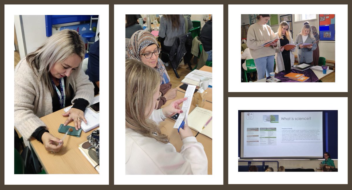BirstallAcad13's tweet photo. Colleagues from @FocusTrust1 schools are engaging with scientific investigations and practising their use of scientific vocabulary—highlighting why precise language is crucial for deep understanding and student success in science! 🔬📚 #ScientificLearning https://t.co/iFsY2f75GI