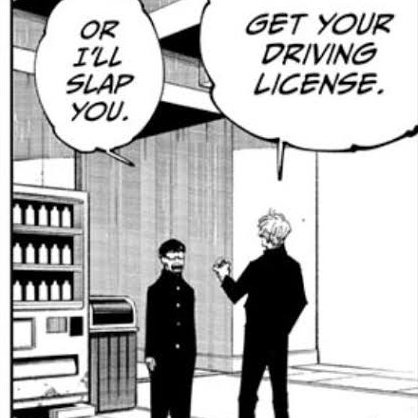 JujutsuCurry's tweet photo. maybe ijichi just gets off on gojo's slaps and we just don't know. 

#gojichi forever https://t.co/0PGkaqlpF6