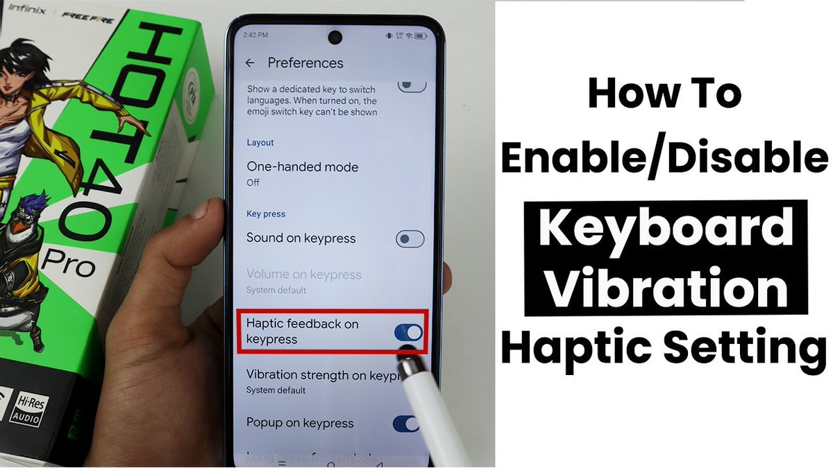 mobileinto_com's tweet photo. Enable/Disable Keyboard Vibration In | Infinix Hot 40 Pro Keyboard Haptics Settings
https://t.co/HFWfCb4ADc
.
.
.
.
.
#KeyboardVibration #Infinixhot40 #KeyboardHapticsSettings #InfinixZeroFlip https://t.co/QdHPbdW9dE