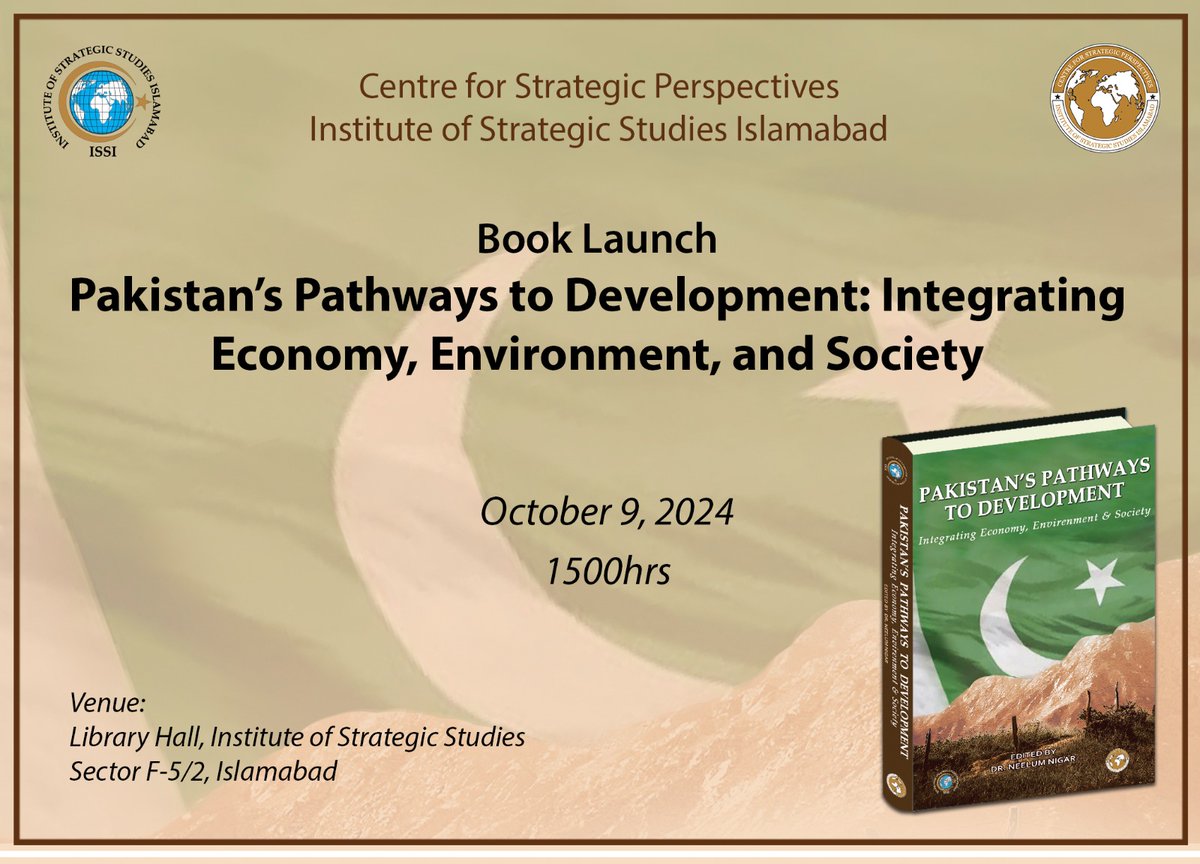 Chapter 1: Enhancing Pakistan’s Global Competitiveness

🖋️ Author: <a href="/SharifHaroon/">Haroon Sharif</a>

Explore strategies for boosting Pakistan's global competitiveness through export promotion, emerging technologies, &amp; foreign investment. #BookLaunch #Pakistan #economy