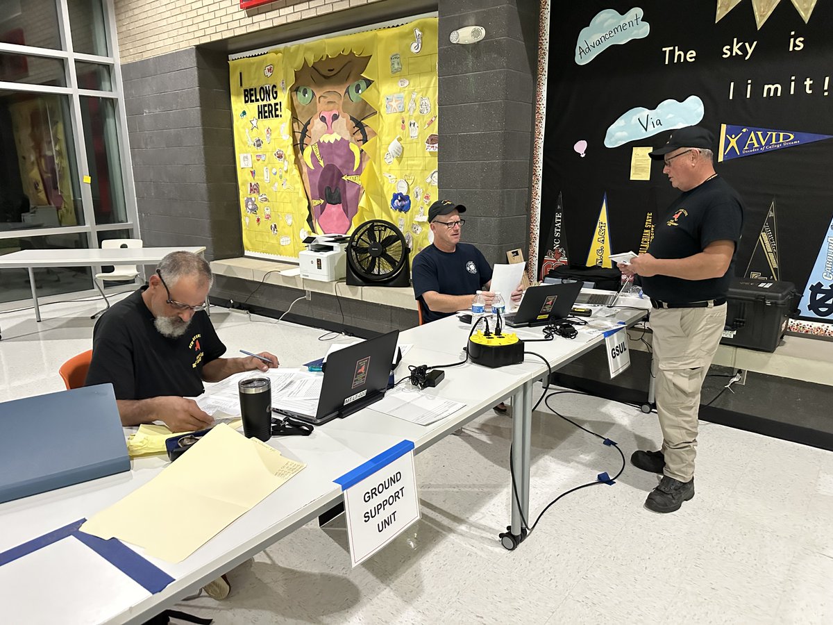 NYSDOT's tweet photo. 🌟 NYSDOT is proud to help in the recovery efforts following Hurricane Helene's devastation. 📷 #TeamDOT in Asheville, NC, supporting the community as they rebuild. #HurricaneHelene #CommunitySupport https://t.co/dGMyrkh6e1