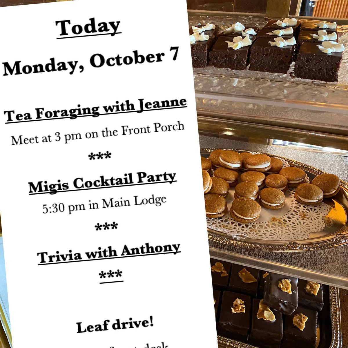 All this, and how many fireplaces for R&amp;R! #Migis #SebagoLake #mainefamilyvacation
#allinclusiveresort
#todayatmigis #gooutsideandplay #cocktails #morninginMaine
#AutumnAdventures