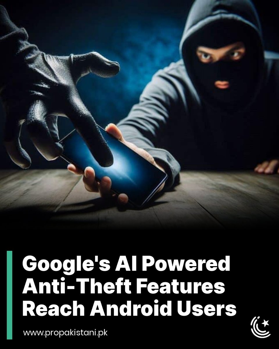ProPakistaniPK's tweet image. These features can automatically lock up your phone. 

Read More:  propakistani.pk/2024/10/07/goo… 

#Google #AntiTheft #AIFeatures