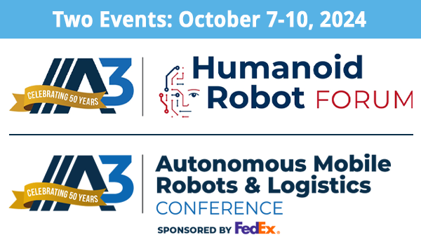 TECHB2BMarkets's tweet image. We’re excited to attend @a3automate’s inaugural Humanoid Robot Forum and the #AMR &amp;amp; Logistics Conference this week! If you’re also here, we’d love to meet and discuss your next marketing campaign. hubs.ly/Q02SbswS0 #HRF2024 #HumanoidRobotForum #HumanoidRobots #AMRL2024