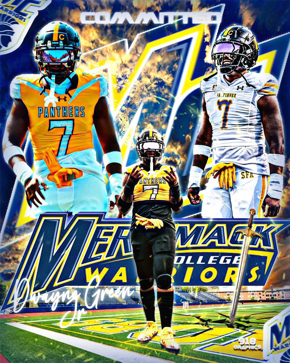 Dwayne Green Jr. (@dwaynetgreenjr) on Twitter photo To The Mack!!! #MackTough⚔️
<a href="/CoachGennettiMC/">Mike Gennetti</a> <a href="/CoachGeeWhite/">Gee White</a> <a href="/Merrimack_FB/">Merrimack Football</a>
———————————————————<a href="/CoachMessay/">Messay Hailemariam</a> <a href="/lbcoachchris/">Chris Cole</a> <a href="/CoachJdubSFA/">Justin Winters</a> <a href="/CoachDan_Y/">Dan Yarborough NASM-PES, USAW</a>
<a href="/CoachCoreydmv/">Corey Bailey</a> <a href="/EdOBrienCFB/">EdOBrienCFB</a> <a href="/MohrRecruiting/">Brian Mohr</a> <a href="/stillbigwayne/">Dwayne Green</a> To The Mack!!! #MackTough⚔️
<a href="/CoachGennettiMC/">Mike Gennetti</a> <a href="/CoachGeeWhite/">Gee White</a> <a href="/Merrimack_FB/">Merrimack Football</a>
———————————————————<a href="/CoachMessay/">Messay Hailemariam</a> <a href="/lbcoachchris/">Chris Cole</a> <a href="/CoachJdubSFA/">Justin Winters</a> <a href="/CoachDan_Y/">Dan Yarborough NASM-PES, USAW</a>
<a href="/CoachCoreydmv/">Corey Bailey</a> <a href="/EdOBrienCFB/">EdOBrienCFB</a> <a href="/MohrRecruiting/">Brian Mohr</a> <a href="/stillbigwayne/">Dwayne Green</a>