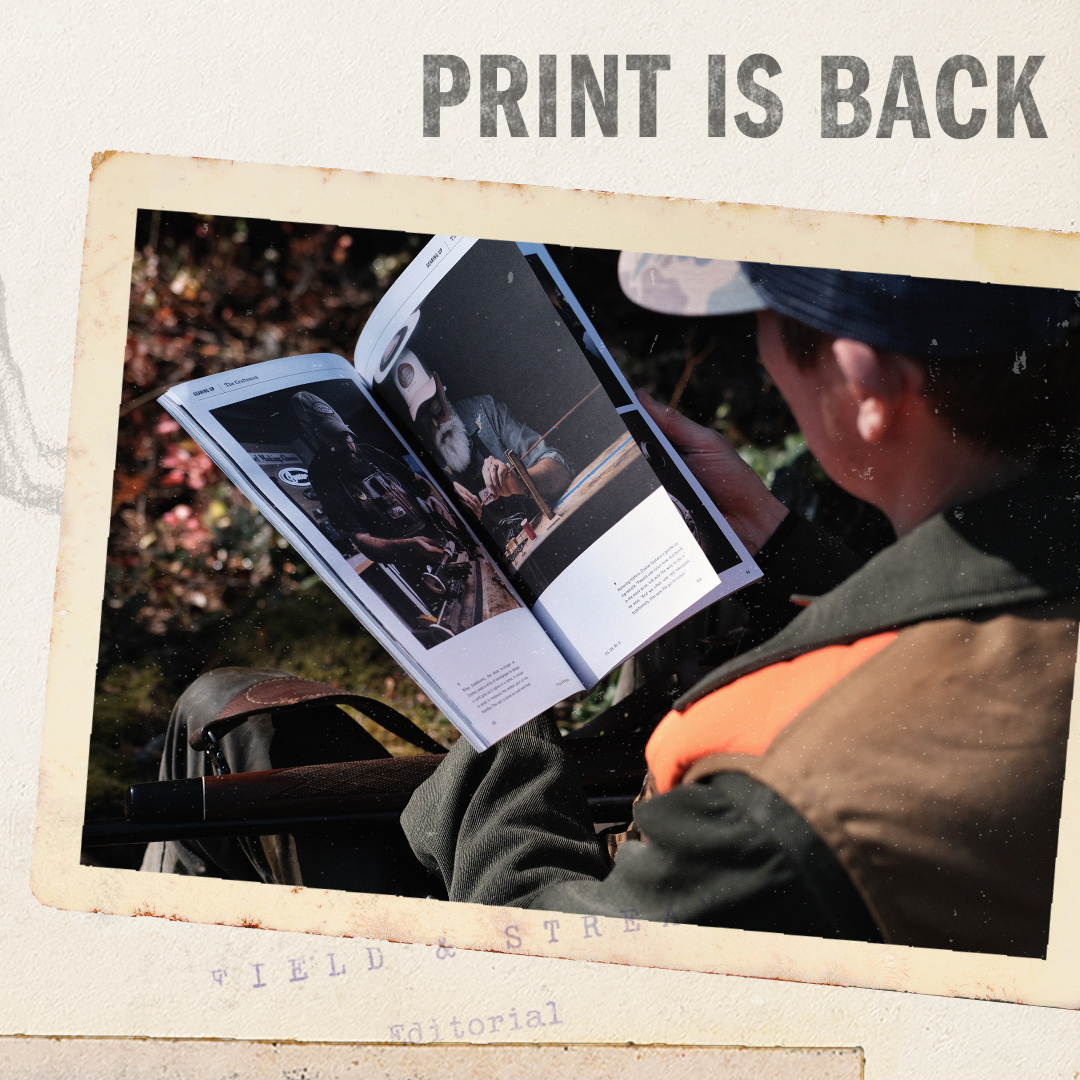 FieldandStream's tweet image. The Wilderness Issue—Volume 129, Issue 2 is here.

Get your Field &amp;amp; Stream print magazine today by becoming an 1871 Club member or buying an individual copy.

fieldandstream.com/1871-club/
fieldandstream.com/products/field…

#TheLegendLives #FieldAndStream #FallJournal