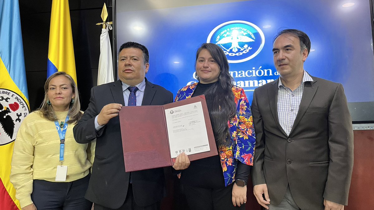 Secretaría de Asuntos Internacionales Cundinamarca tweet media