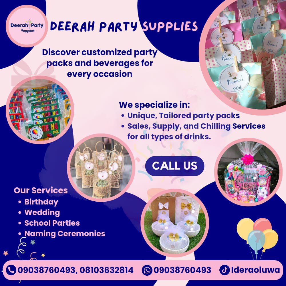 ChelseaFCWNews's tweet photo. @Ishow_leck Event planner and party souvenirs https://t.co/CwOxWBoAAl