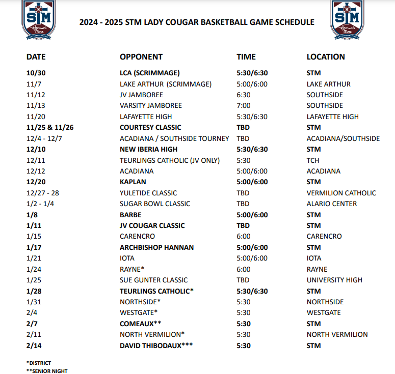 Senior year!! Come support!