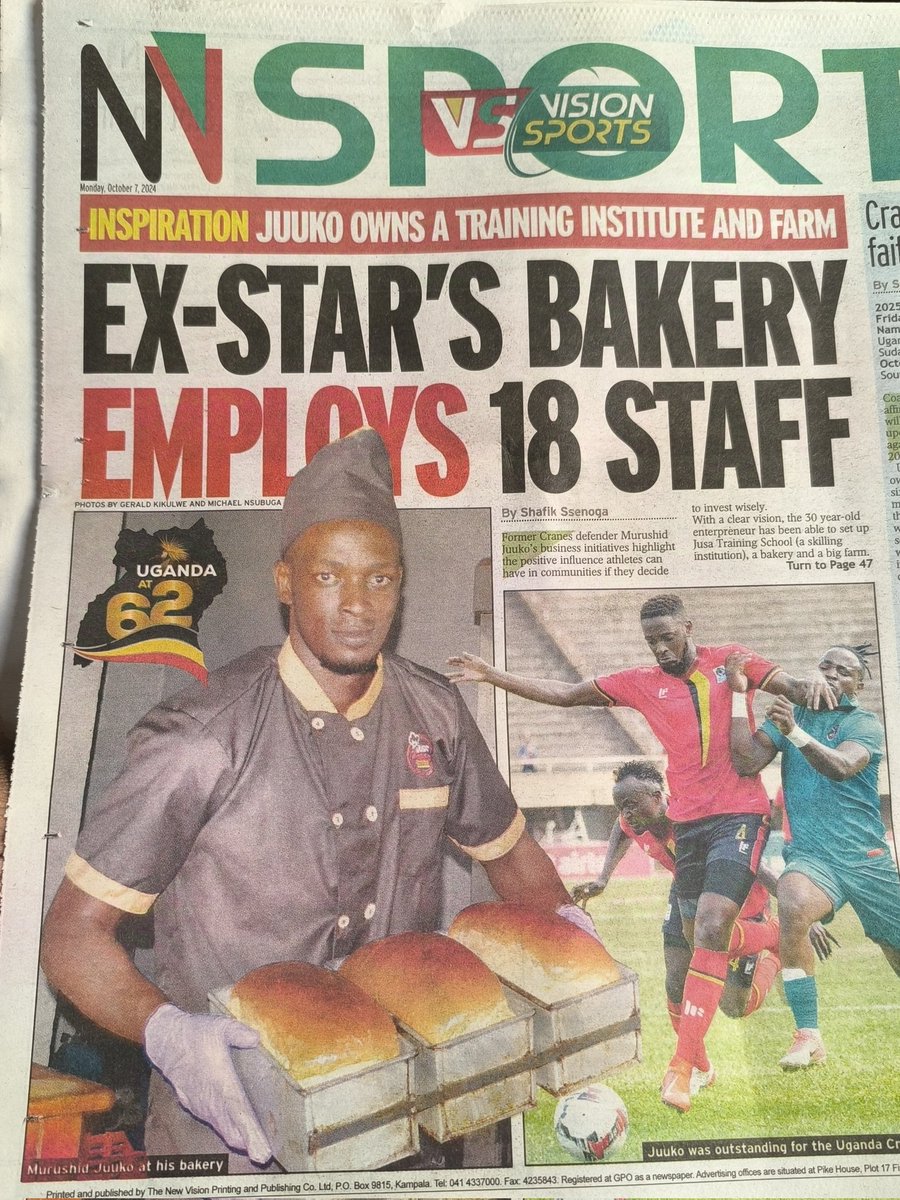 Murushid Juuko (@murushidj4) on Twitter photo As published by the <a href="/newvisionwire/">The New Vision</a> 📃
🖊 <a href="/Ssenogashafik/">Ssenoga shafik</a>
Anything to do with confectionery,let's discuss business. As published by the <a href="/newvisionwire/">The New Vision</a> 📃
🖊 <a href="/Ssenogashafik/">Ssenoga shafik</a>
Anything to do with confectionery,let's discuss business.