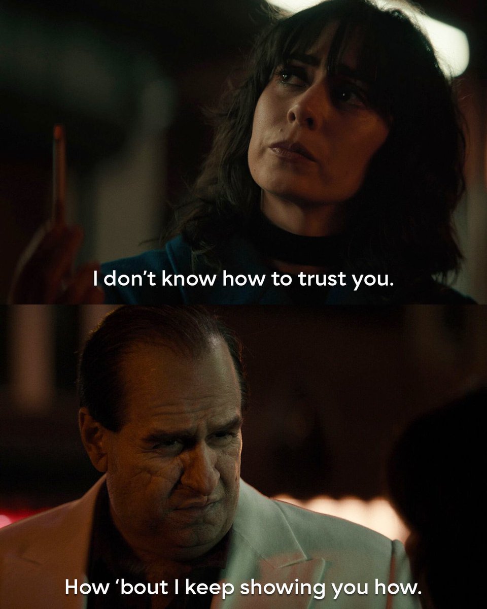 HBO's tweet photo. Trust is earned.

A new episode of the HBO Original Limited Series #ThePenguin is now streaming on @StreamOnMax. https://t.co/CPNA6XXoFX