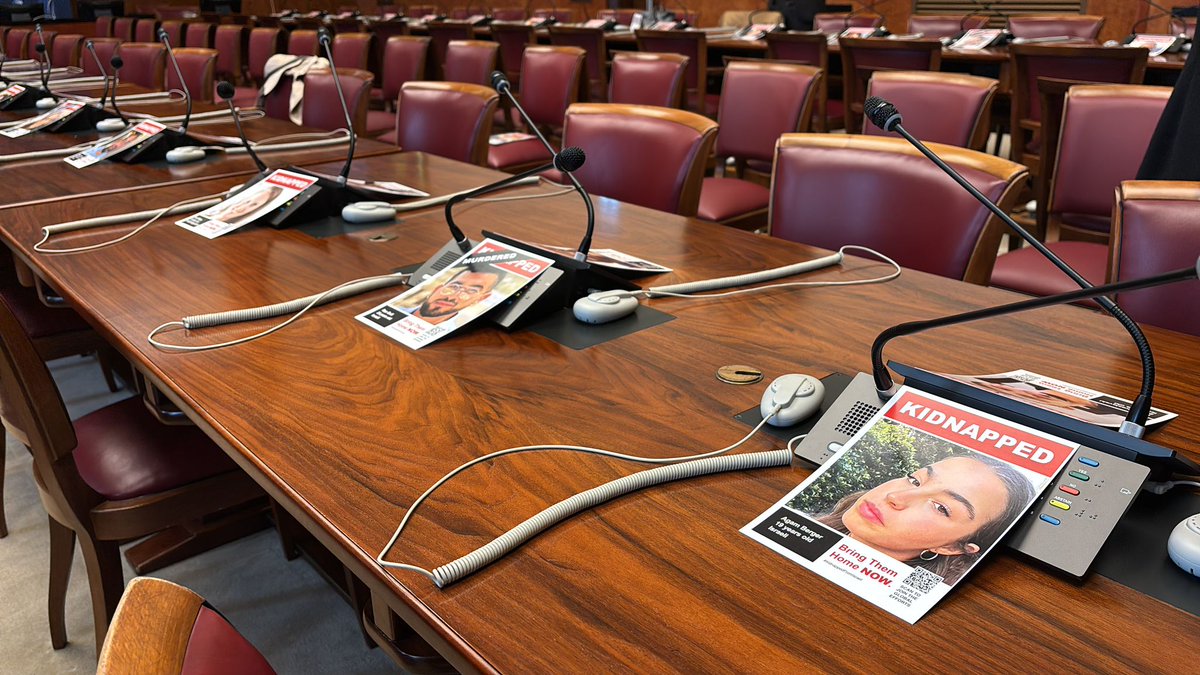 IsraelinGeneva's tweet photo. Today, the UN in Geneva stood still in memory of over 1200 murdered in Israel during the terrorist attacks by Hamas on October 7.

One year later, our resolve to return the 101 hostages still held in Gaza and to defend Israel from terrorism remains relentless.

#RememberOctober7 https://t.co/1pK9nw8k1g