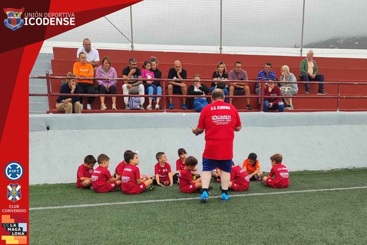 IcodenseOficial's tweet photo. | ❤️💙

〰️ La pasada semana, con el comienzo del mes de octubre, hemos tenido nuestra primera toma de contacto entre las familias y jugadores/as de nuestro club, con nuestro proyecto de valores ⚽👏🏼

#SomosIcodense #ProyectoValores https://t.co/HKqf7DaZaN