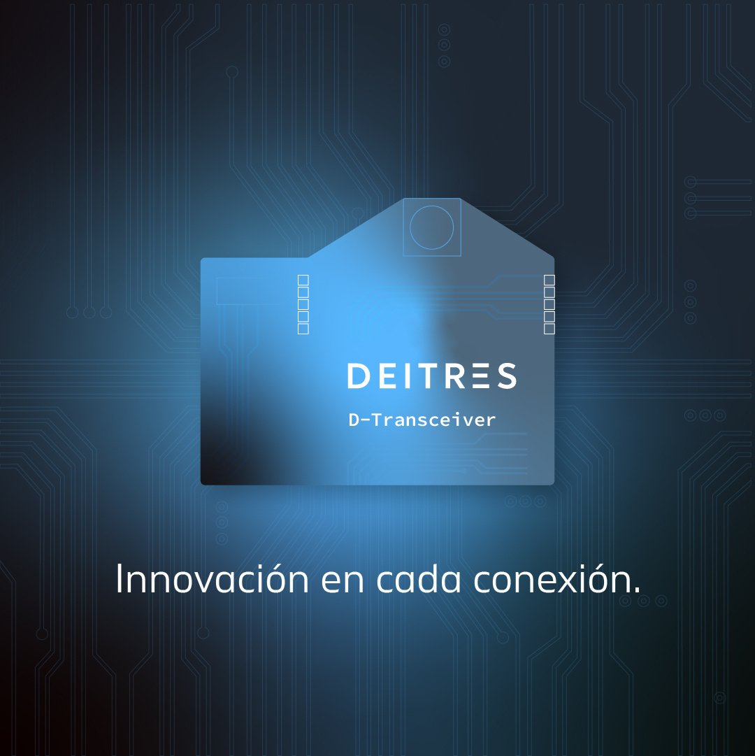 Deitres_SA's tweet photo. D-Transceiver es un transceptor OEM de última generación que incorpora tecnología en un formato compacto. Con una frecuencia de operación de 902 a 928 MHz, encriptación AES 256 y una potencia de salida de 1W/28db. Una comunicación segura y confiable
+info https://t.co/GGP1IpH5Mf https://t.co/ESHBXLzoHD