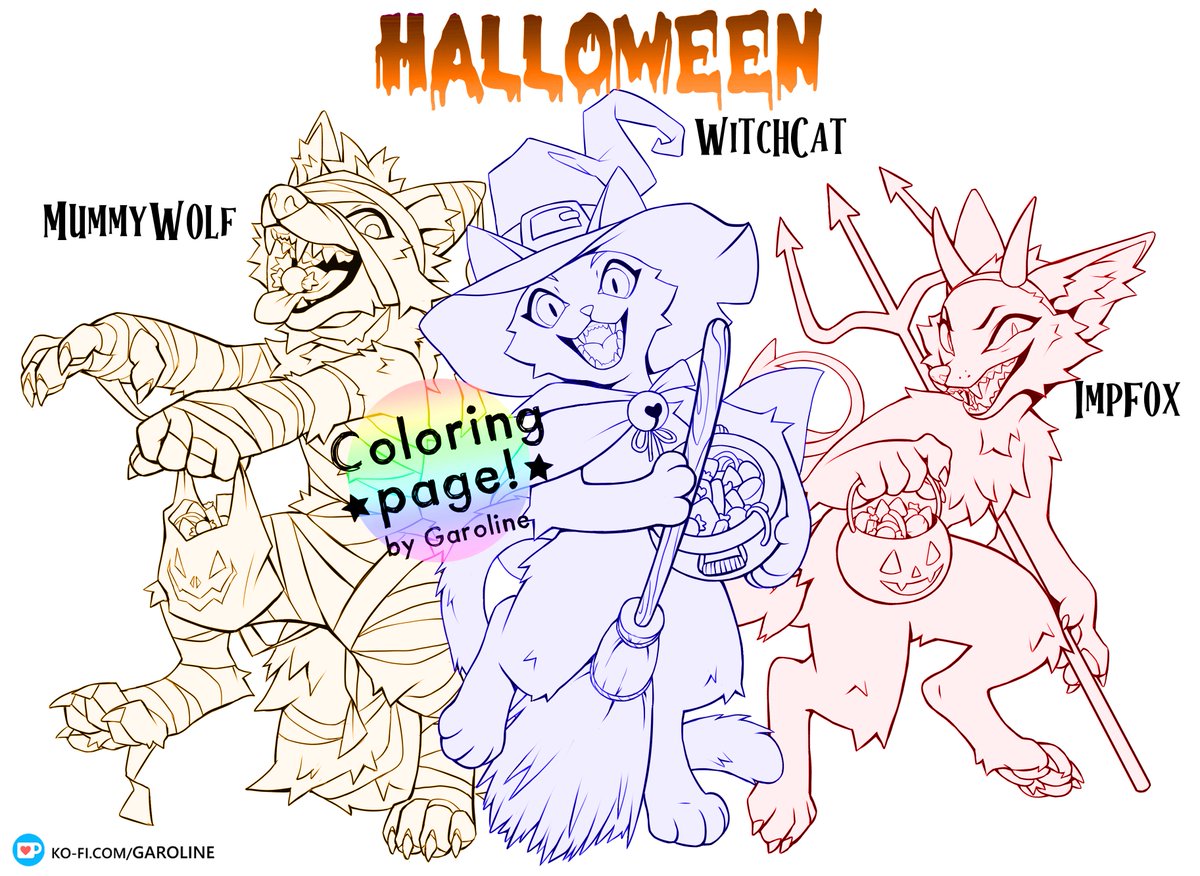 🎃Halloween🎃 COLORING PAGE 🎨
Have fun coloring and enjoy these spooky characters 🎃👻🩸🦇☠️