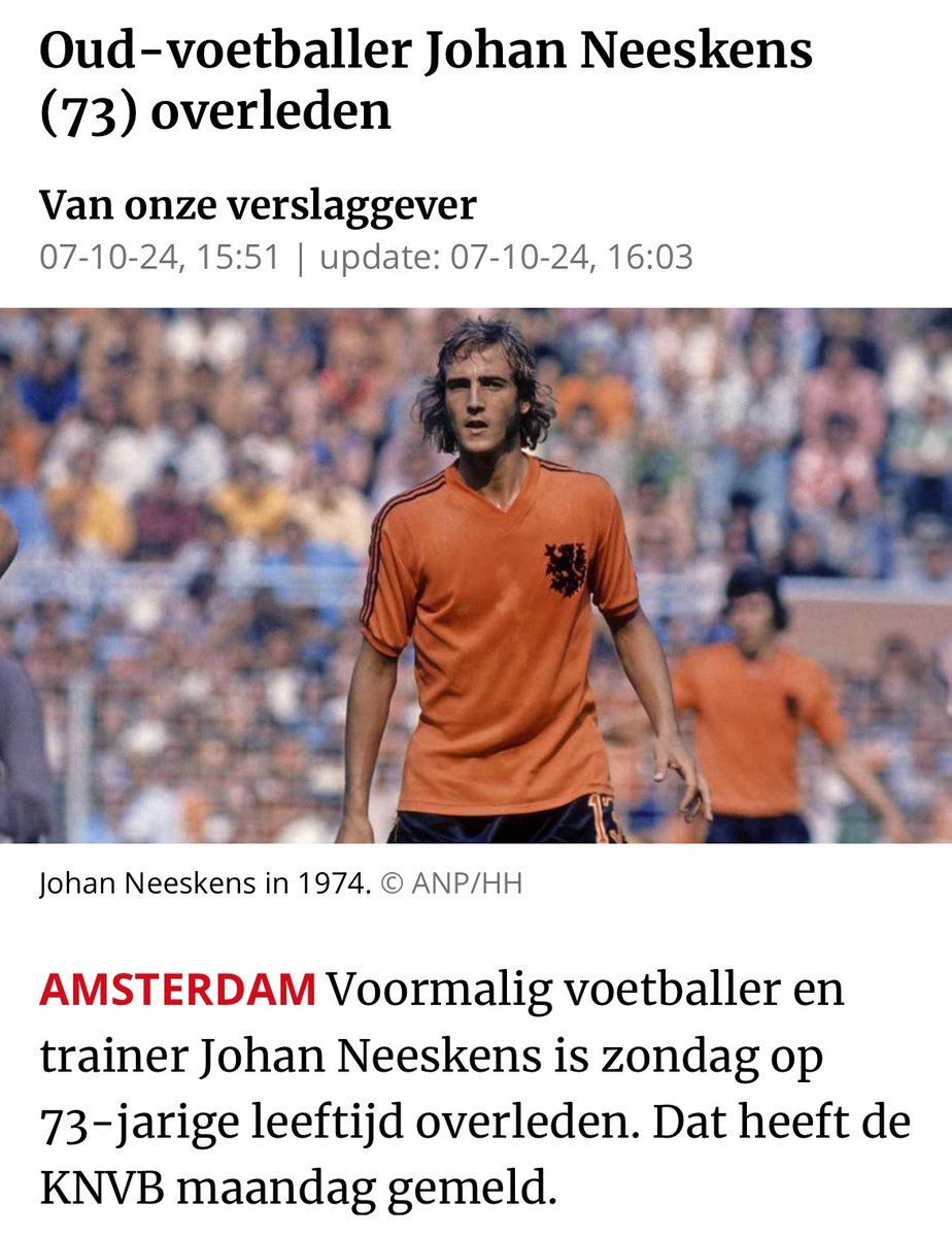 Jeugdheld. RIP Beuker 🙏