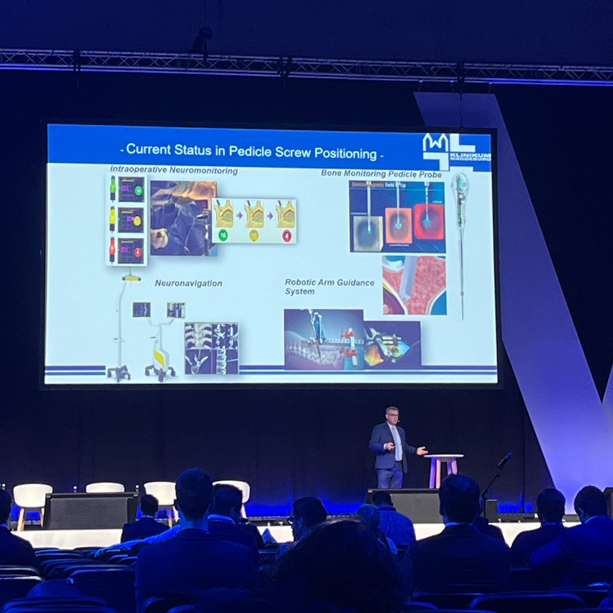 📢 La technologie DSG mise en avant lors de l'Eurospine !

Elle a été citée dans la présentation du Prof. Jörg Franke, "New Technology from Diagnosis over Planning to Execution" soulignant son rôle comme un standard pour le placement de vis pédiculaires.

#PediGuard #DSG